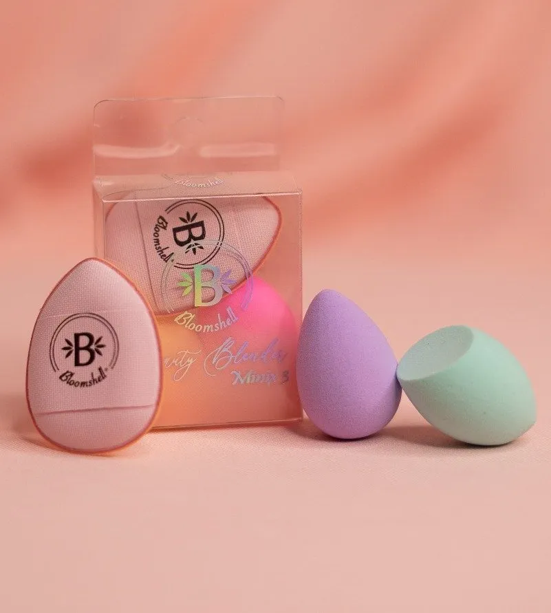 BEAUTY BLENDER MINI X3 BLOOMSHELL