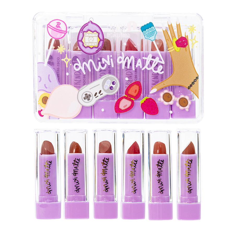 Kit X 6 Mini Matte Trendy