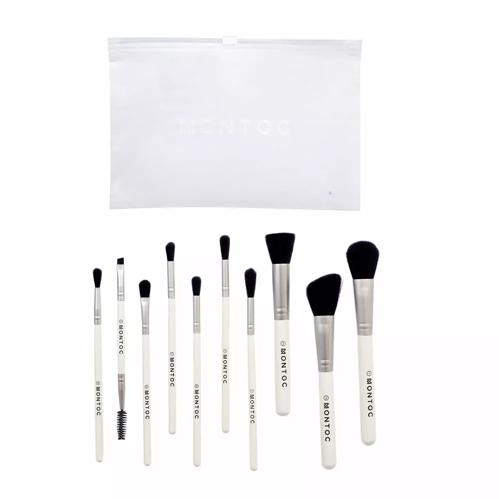 Kit de Brochas Popular Silver x10 Montoc