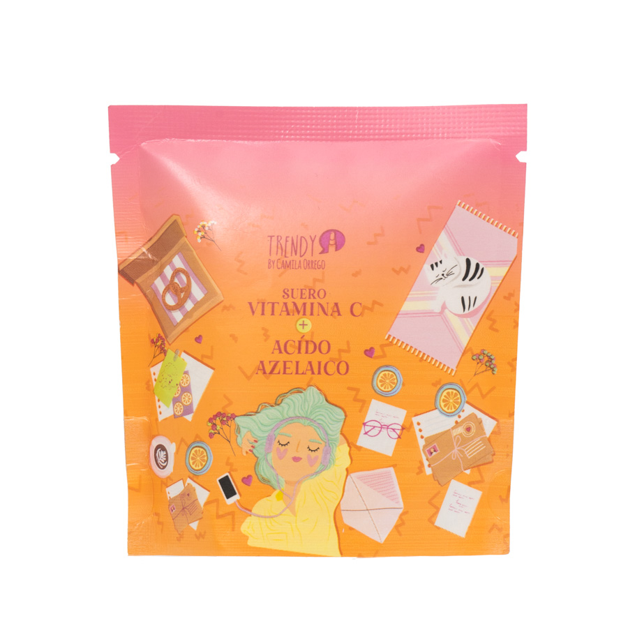 Suero Vitamina C + Acido Azelaico Trendy Sachet