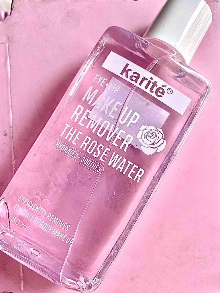 DESMAQUILLADOR DUAL ROSAS KARITE 
