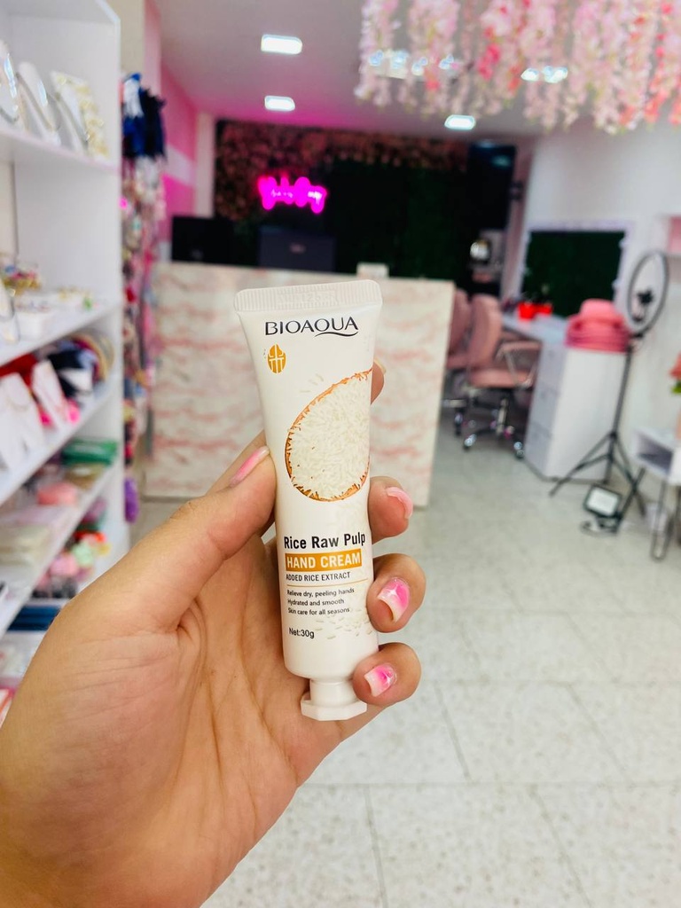 CREMA DE ARROZ PARA MANOS BIOAQUA BQY49000