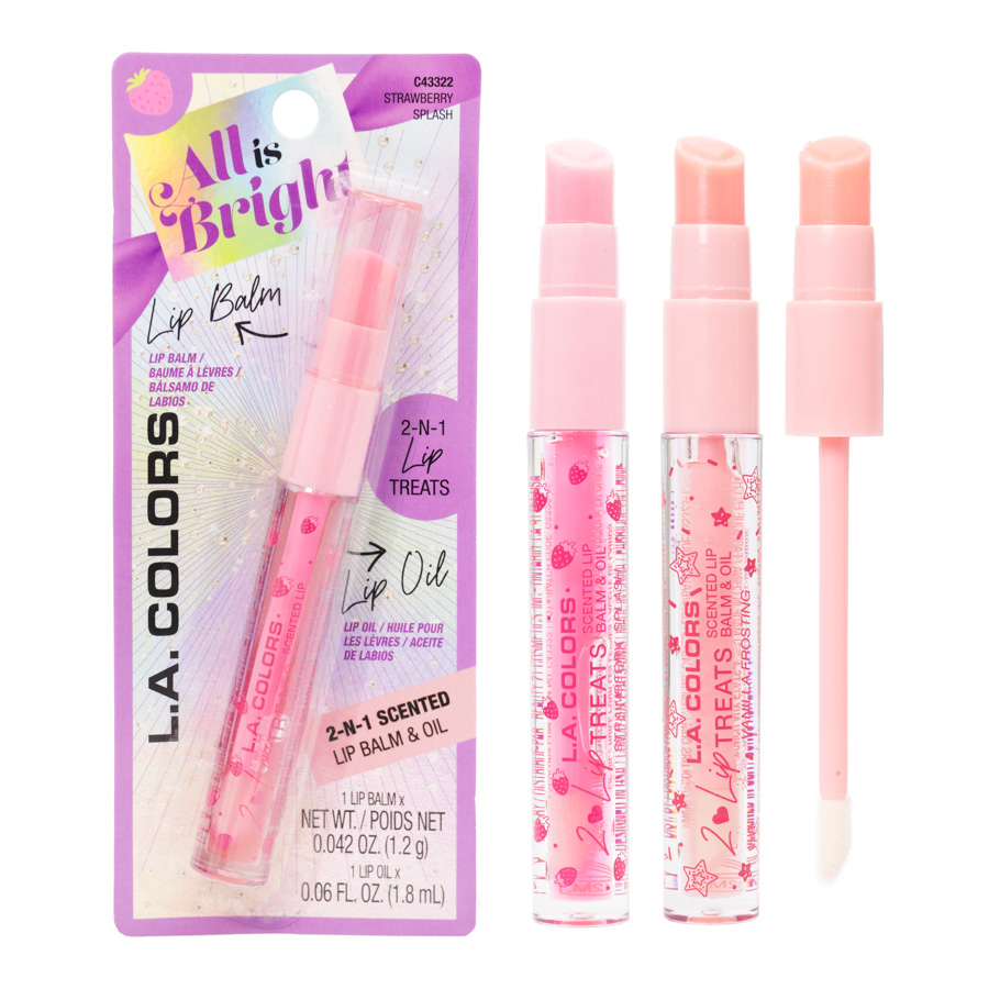 Brillo 2 en 1 Gloss y Balm LA Colors x Trendy