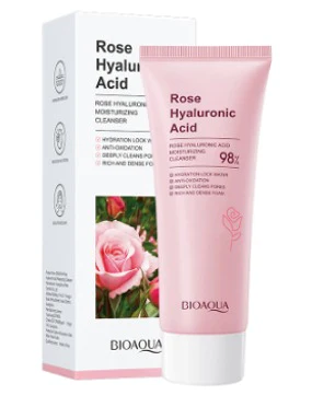 Jabón de Rosas con Acido Hialuronico al 98% Bioaqua