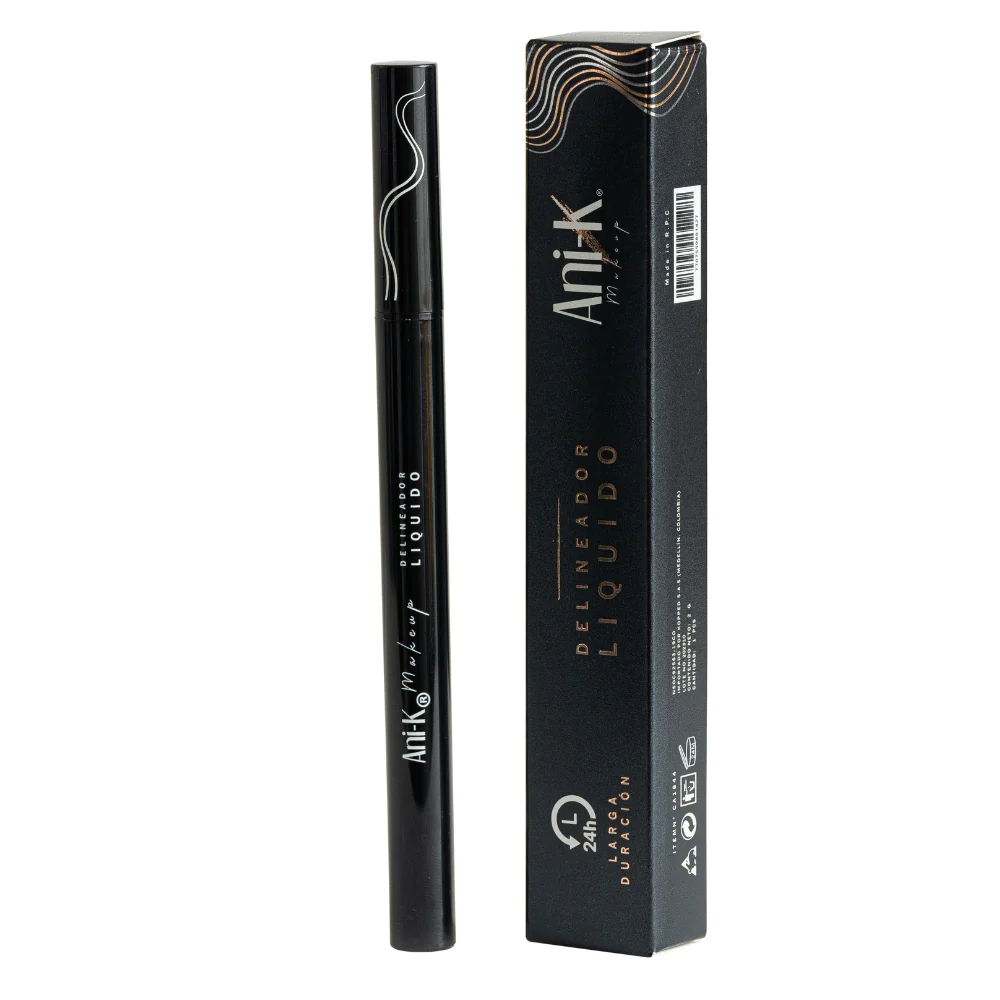 Delineador liquido negro 24h Anik 