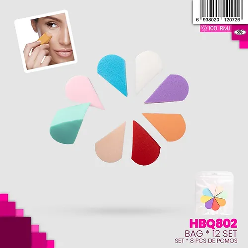 [HBQ-802] Pomos - Set * 8 pcs JBL