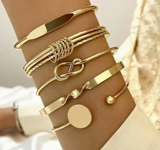 [PulMD] Pulseras Mariposa- Doradas Vivas