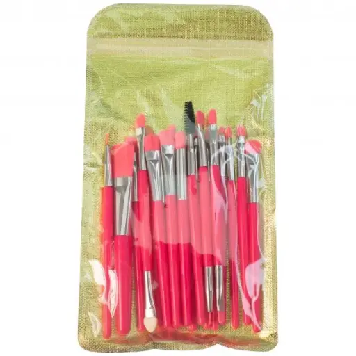 [MI2459] Set Brochas Neon Vibes-Fucsia X20PCS