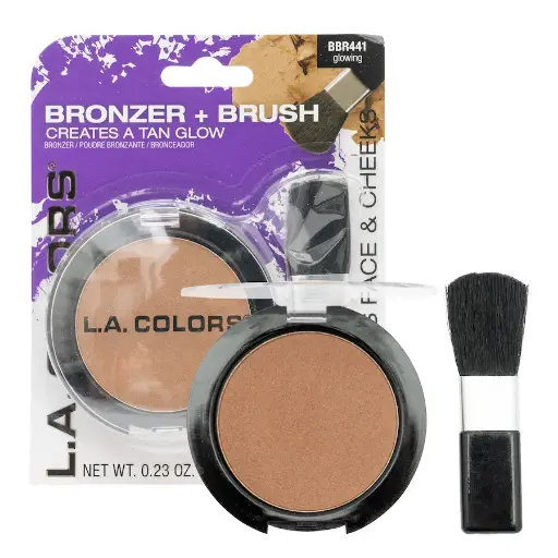 [BBR441] Bronzer y Brocha La Colors x Trendy