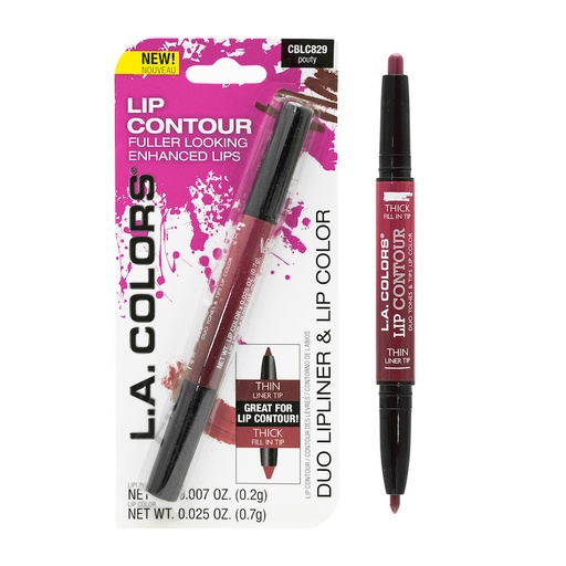 [CBLC829] Lip Contour Labial y Delineador LA Colors x Trendy