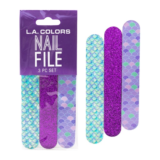 [682231] Lima x3 para Uñas LA Colors x Trendy 