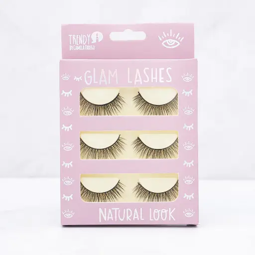 [PTÑ745] Pestañas Corridas Trendy Glam Lashes