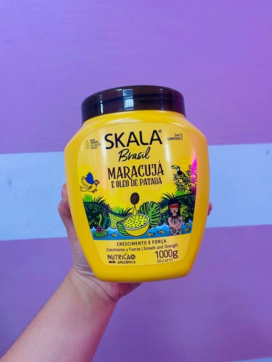 [SK-MAR] Tratamiento Maracuya y Oleo de Pataua Skala x1000g